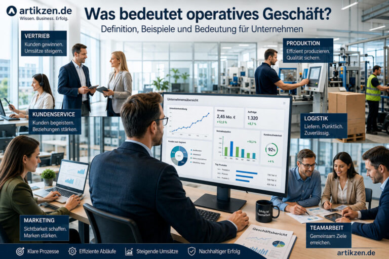 Was bedeutet operatives Geschäft? Einfach erklärt für Unternehmen und Interessierte was bedeutet operatives geschäft